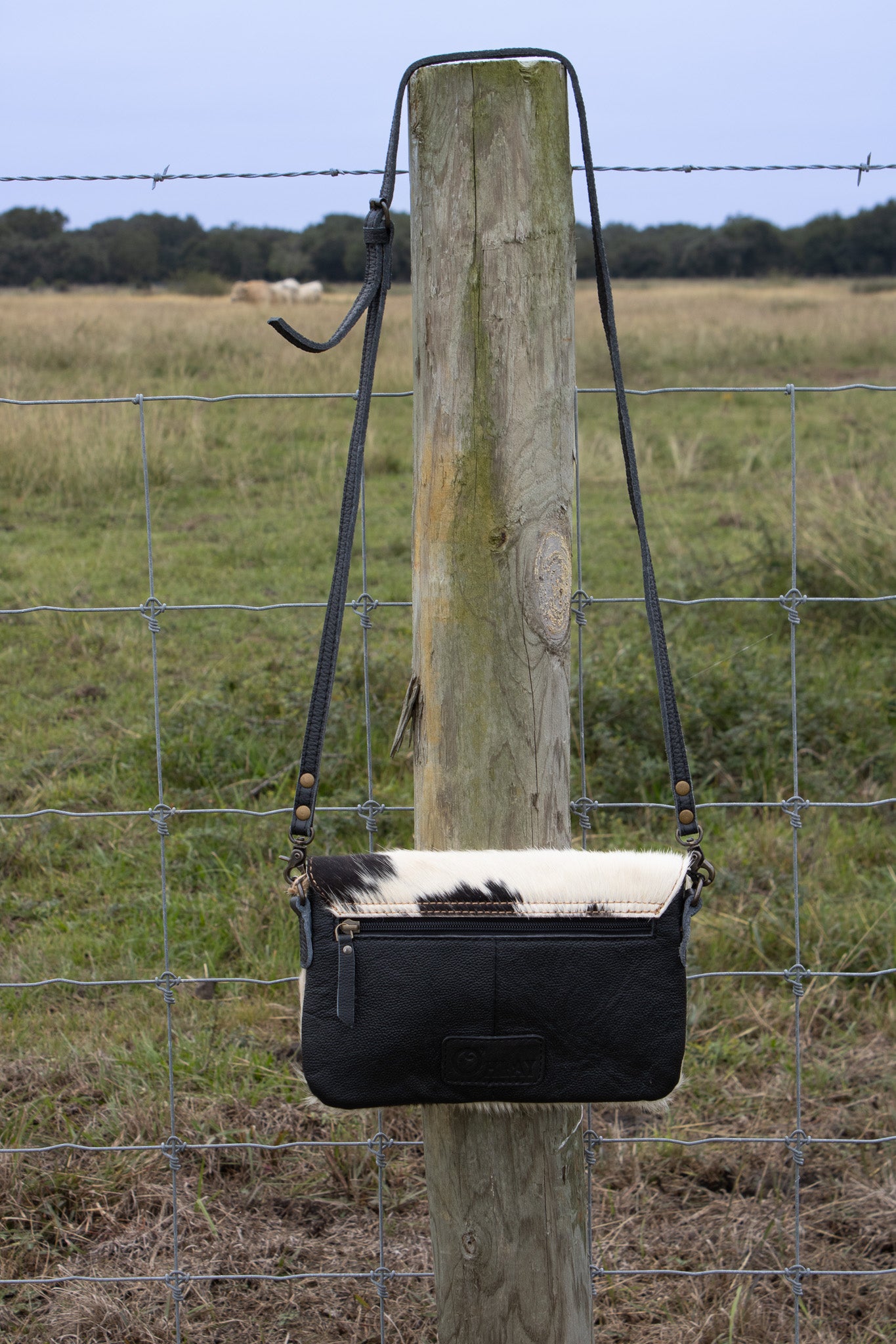 Petunia Cowhide Crossbody
