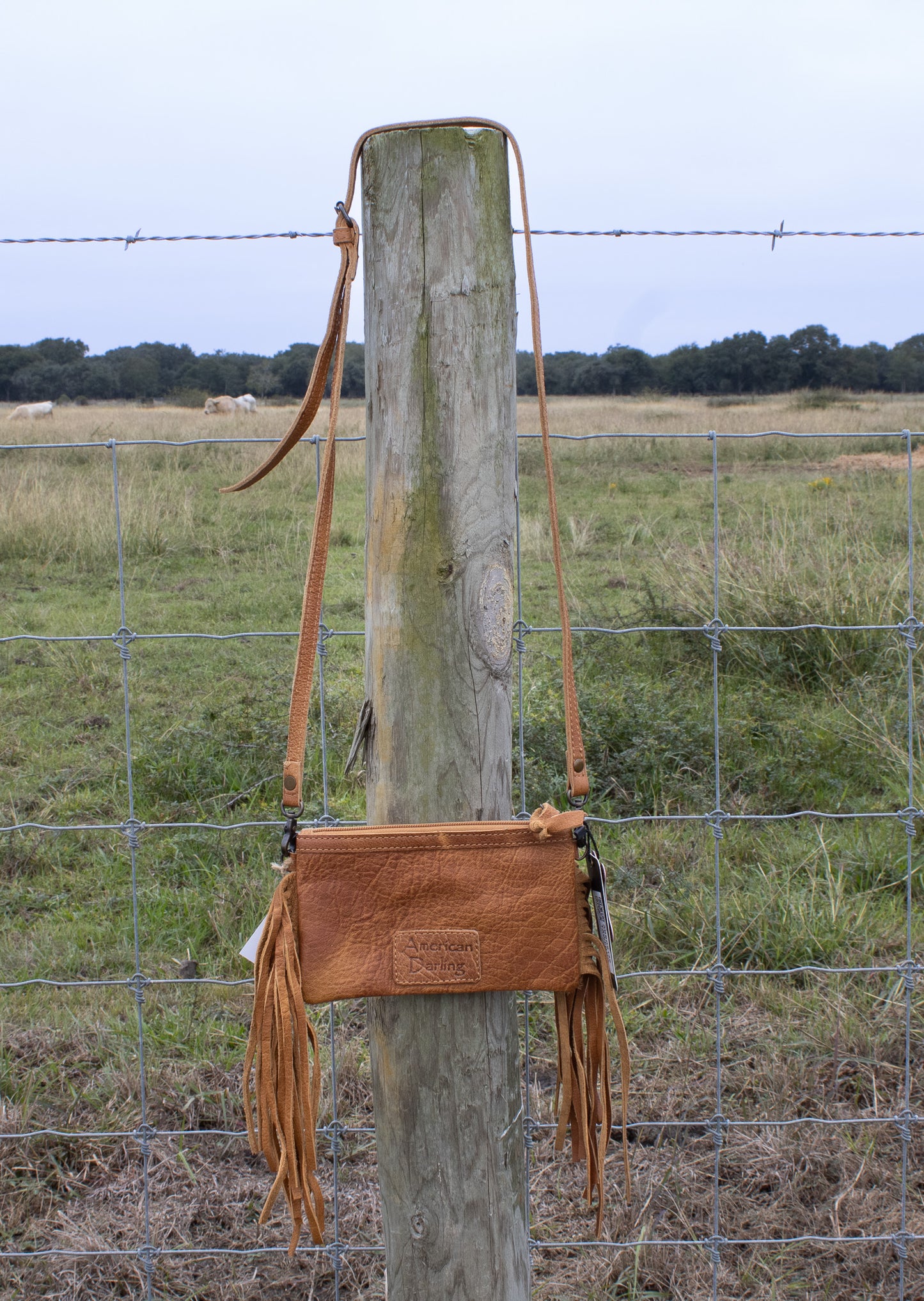 Eve Tan Cowhide Crossbody