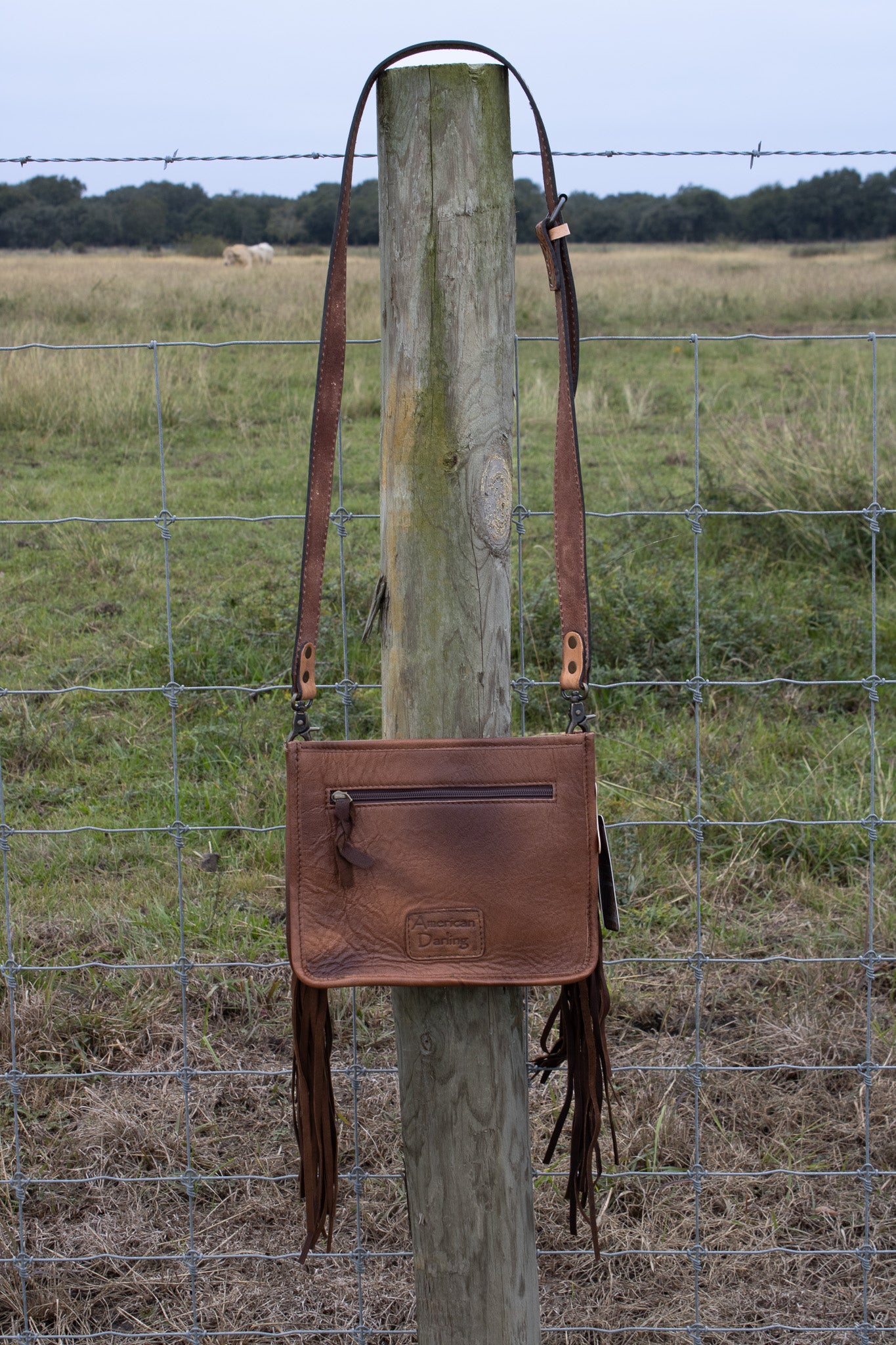 Taya Tooled Leather Crossbody