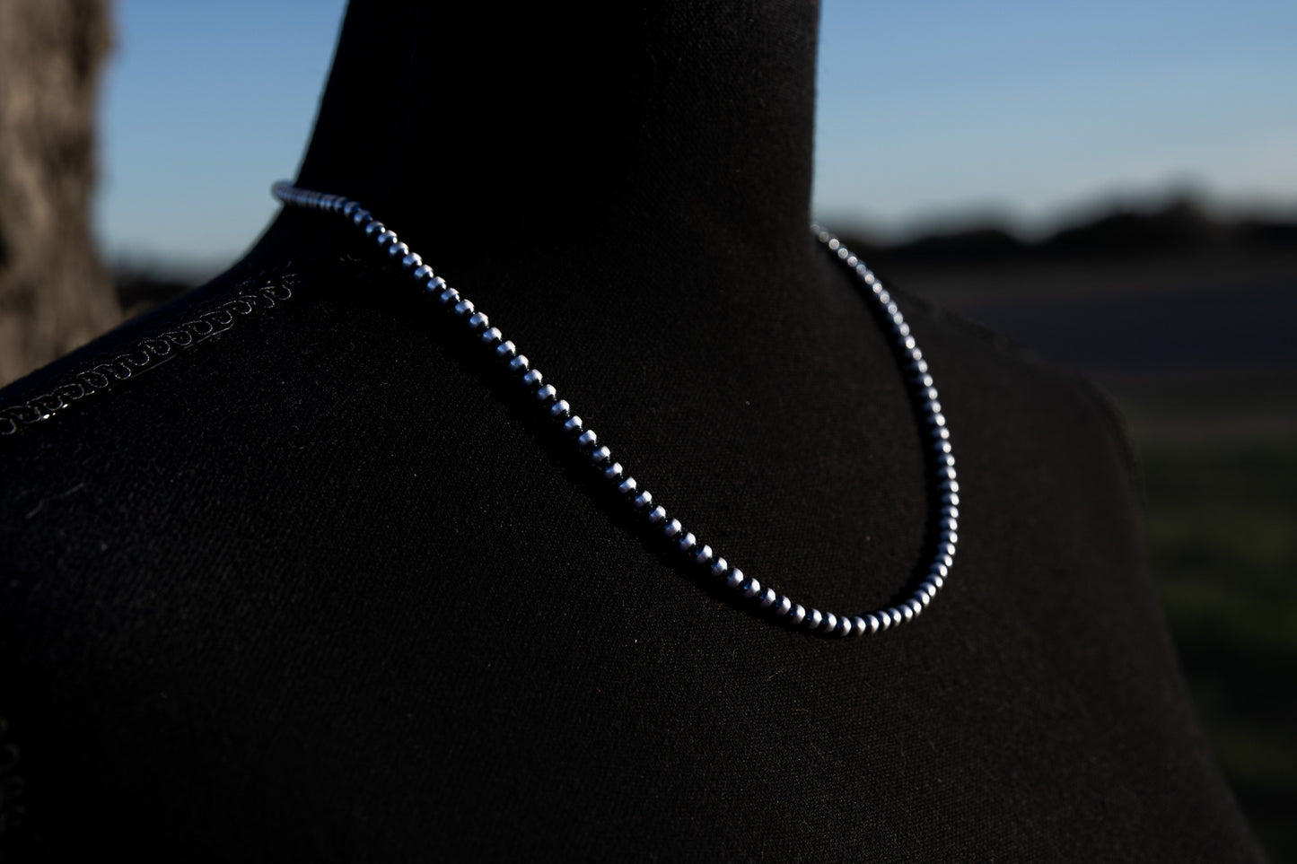 4mm 20" Navajo Pearls