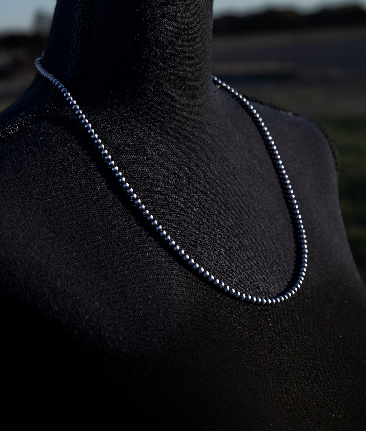 4mm 24" Navajo Pearls