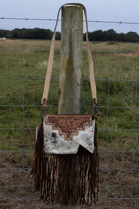 Becca Cowhide Crossbody