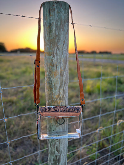 Chelsey Clear Crossbody Bag