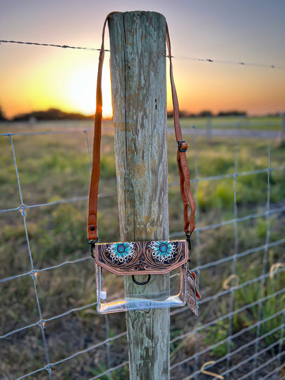 Chelsey Clear Crossbody Bag